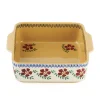 Best Small Square Oven Dish Old Rose New In