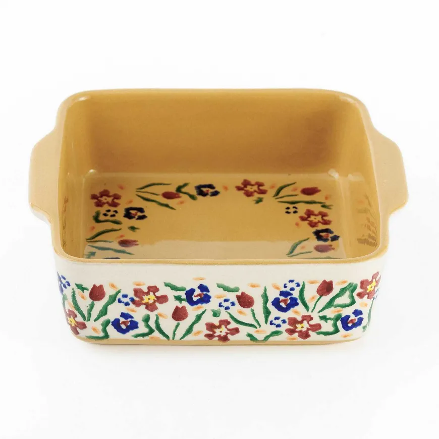 Best Small Square Oven Dish Wild Flower Meadow Oven Friendly Dishes