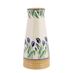 Best Sale Small Tapered Vase Blue Blooms Vases