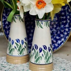 Shop Small Tapered Vase Blue Blooms New In