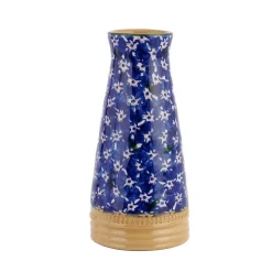 Clearance Small Tapered Vase Dark Blue Lawn Valentine'S Day
