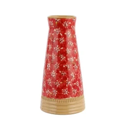 Fashion Small Tapered Vase Red Lawn Vases