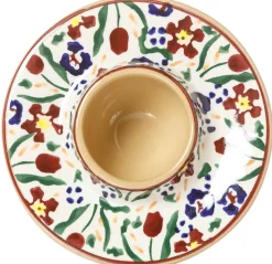 Store Stackable Eggcup Wild Flower Meadow Serving Accessories