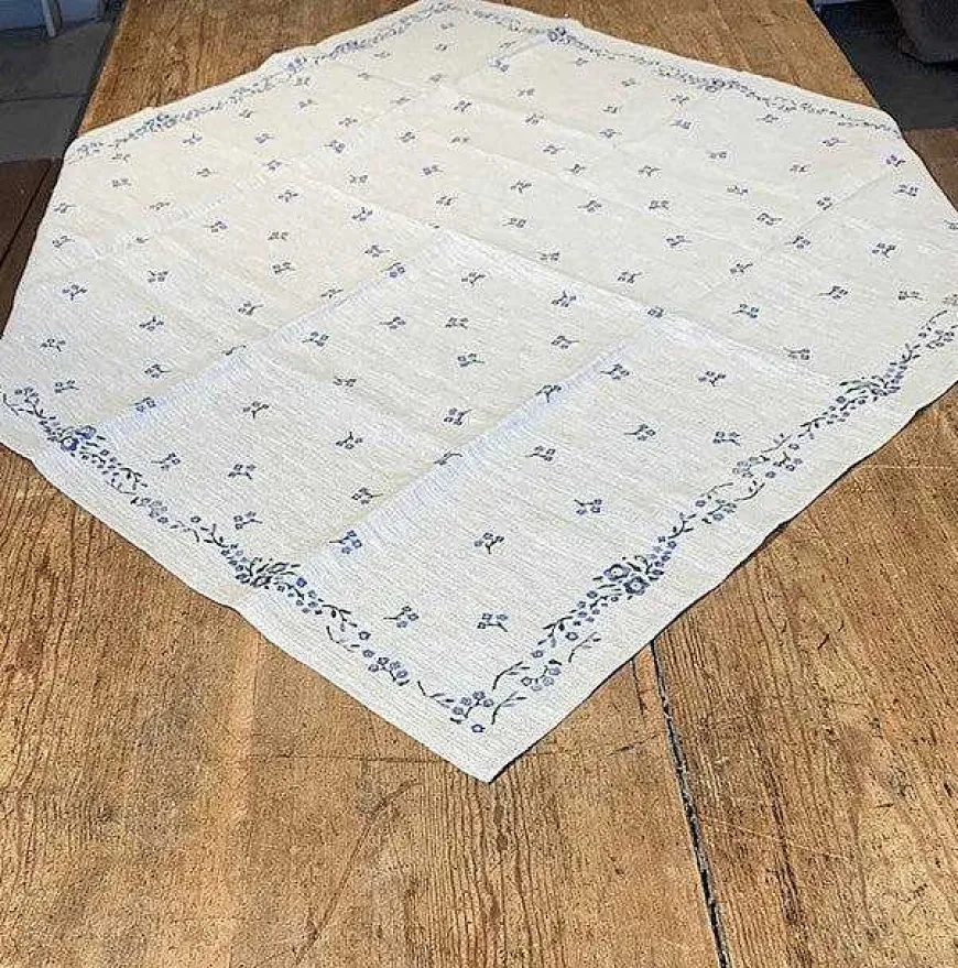 Cheap Tablecloth Square Forget Me Not 40" Hostess Gifts