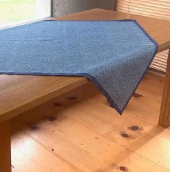 Best Sale Tablecloth Square Lawn Light Blue 40" House Warming Gifts