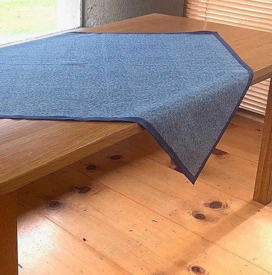 Sale Tablecloth Square Lawn Light Blue 40" Easter