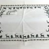Flash Sale Tablecloth Square Reindeer Linen 40" Tablecloths