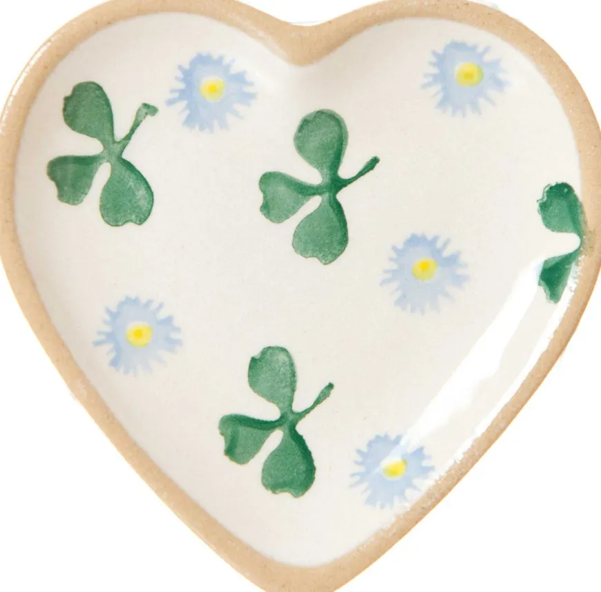 New Tiny Heart Plate Clover Plates