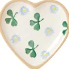 Cheap Tiny Heart Plate Clover Children'S Gifts