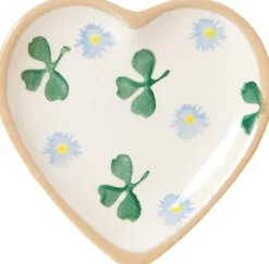 Cheap Tiny Heart Plate Clover Children'S Gifts