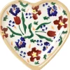 Sale Tiny Heart Plate Wild Flower Meadow St Patrick'S Day