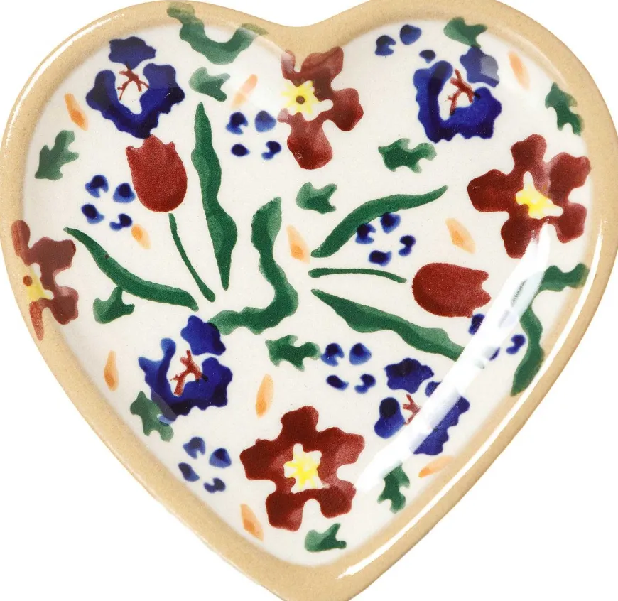 Best Tiny Heart Plate Wild Flower Meadow Wild Flower Meadow