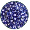 Fashion Tiny Plate Dark Blue Lawn Tea Fanatic'S Gifts