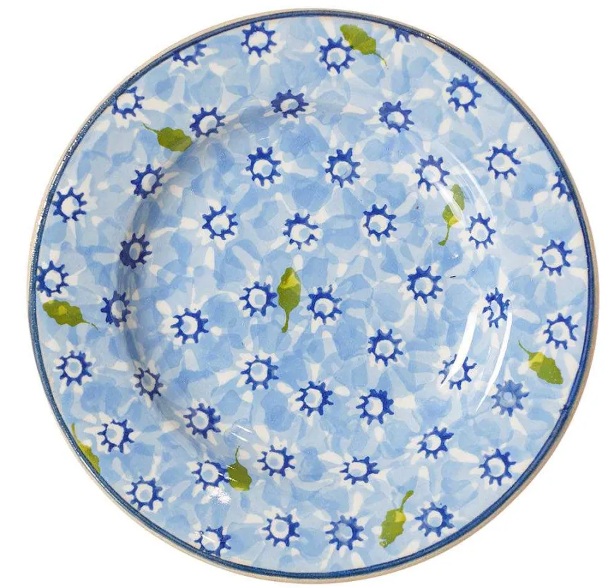Online Tiny Plate Light Blue Lawn Plates