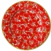Best Sale Tiny Plate Red Lawn Children'S Gifts