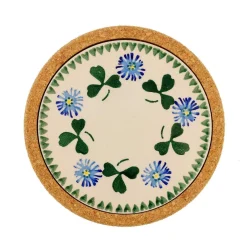 Discount Trivet Round Clover Christmas