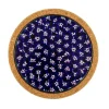 Sale Trivet Round Dark Blue Lawn Valentine'S Day