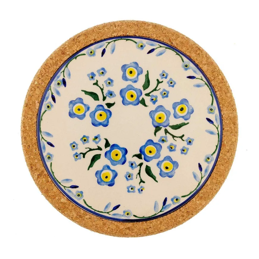 New Trivet Round Forget Me Not Forget Me Not