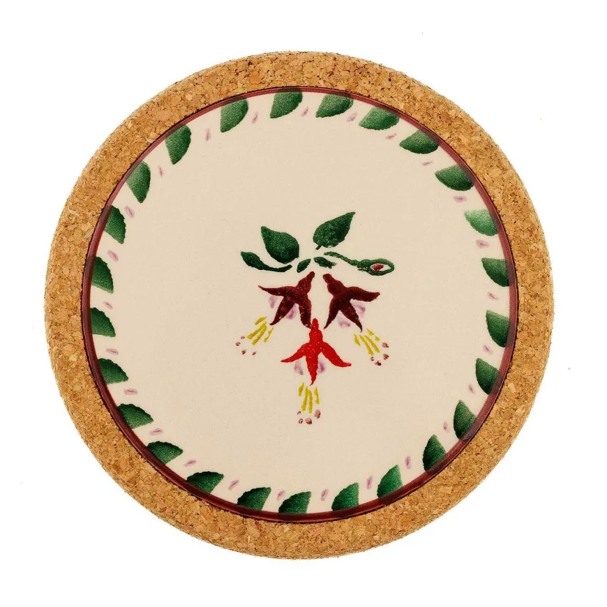 Best Sale Trivet Round Fuchsia Tile Trivets