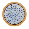 Best Sale Trivet Round Light Blue Lawn Lawn