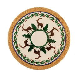Best Sale Trivet Round Reindeer House Warming Gifts