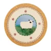 Cheap Trivet Round Sheep Landscapes