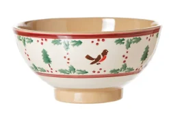 Clearance Vegetable Bowl Winter Robin Bowls